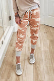 Camo Print Knit Sport Pants