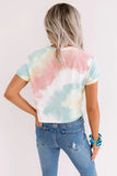 DESERT VIBES Top corto tie-dye