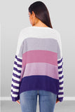 Purple pullover LC25110509-8