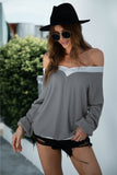 Gray pullover LC25110551-11