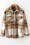 Plaid Shacket Women's