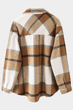 Plaid Shacket Women's