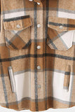 Plaid Shacket Women's