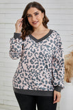 Leopard Print Blouse Plus Size for Fuller Women