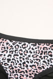 Leopard Leopard/Zebra Print Sleeveless Halter Neck Bikini Swimwear LC433013-20