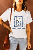 Happy Easter Y’all Pattern Crew Neck T Shirt