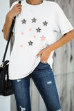 White HELLO SUNSHINE Tee - Mustard LC25215709-1