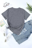 Gray Support Your Local Farmers Short Sleeve Tee LC25216529-11