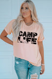 Pink Camp Life T-shirt LC25217976-10