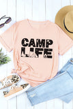 Pink Camp Life T-shirt LC25217976-10