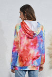 Tie Dyed Lightweight Pullover Hoodie Women's