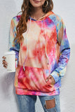 Tie Dyed Lightweight Pullover Hoodie Women's