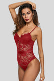 Lace Panelled Bodysuit