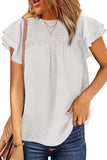 tiered short sleeve top