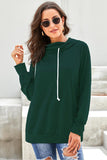 Long Sleeve Hoodie with Rope Drawstring