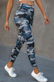 Mid Waist Ankle-length Camouflage Leggings