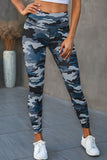 Mid Waist Ankle-length Camouflage Leggings