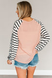 waffle long sleeve top